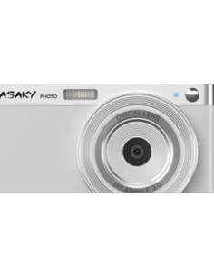 Photo Digital Camera 18MP 2.8 '' IPS TFT WHITE